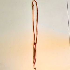 Anthropologie Pink Beaded Necklace